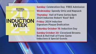 Full lineup of Induction Week events happening at Rock Hall [upl. by Xxam]