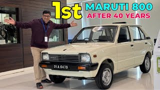 India’s First Maruti 800 🇮🇳✅ A Journey Through Time ❤️ [upl. by Ruberta]