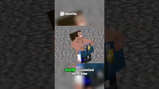 FAKİR GORİLDEN KAÇIYOR 😱😱  MİNECRAFT PARODİLERİ minecraft minecraftparodileri [upl. by Odrarebe]