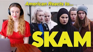 SKAM is Unhinged  American Girl React to SKAM Season 1 part 1 [upl. by Schwitzer]