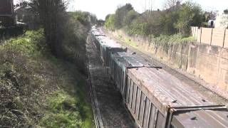 66704 Colchester Power Signalbox on 4D28 1300 West Burton Power Station  Doncaster Down Decoy [upl. by Ened433]