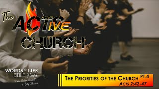 Ridgley Ministries Words For Life quotThe Priorities of the Church Pt 4 May 15 2024 [upl. by Keheley]