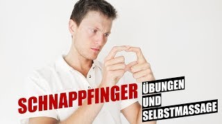 Schnappfinger Übungen  Schnappfinger Ursache [upl. by Martguerita964]