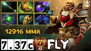 Support Omniknight  12916 MMR  Fly  737c  Immortal Dota [upl. by Maitund]