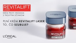 Revitalift Laser trojitý účinok proti vráskam [upl. by Ardnuassak]