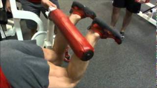 IFPA Pro RJ Perkins Trains Legs with Marc LoblinerTRAILER  Tiger Fitness [upl. by Benjamen]