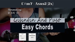 Liezel Garcia  Gisingin Ang Puso  Guitar Chords EASY [upl. by Anillek956]