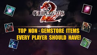 Guild Wars 2  Top NonGem Store Items Every Player Should Have [upl. by Bandeen]