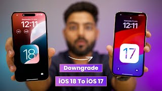 How to Downgrade from iOS 18 to iOS 17 without Data Loss  Fix All iOS Problems [upl. by Alleiram]