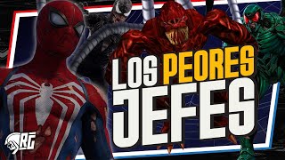 Las PEORES Batallas de Jefes en Videojuegos de SpiderMan  spideremilio [upl. by Ellecram]