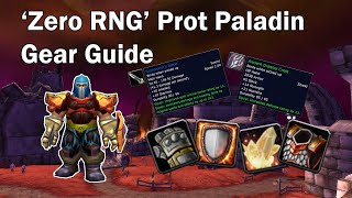 TBC Classic Prot Paladin Zero RNG Quest Gear Guide [upl. by Oznola]