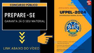 Apostila UFPEL Fisioterapeuta 2024 [upl. by Iover]