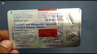 Cardace Meto 25 Tablet  Ramipril and Metoprolol Succinate Tablets  Cardace Meto 25mg Tablet Uses [upl. by Nirual]