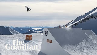 Anna Gasser makes history as first female snowboarder to land triple cork [upl. by Htenek]