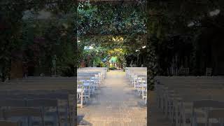 Beautiful Wedding Arch at Madison Greenhouse by BellamyLoft [upl. by Nylirahs893]