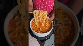 Spicy Korean Ramen Recipe Ep3  Food Vlog payeldeshmukh newshorts youtubeshorts [upl. by Eidok]