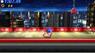 Sonic Generations 3DS  Classic Radical Highway [upl. by Wilhelmine]