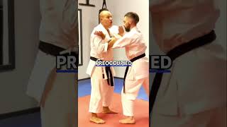 Entangled hands and kansetsu geri Seisan bunkai youtubechamps [upl. by Eynobe]