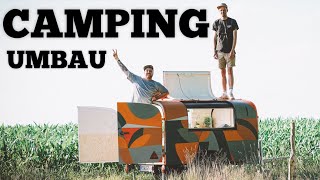 CAMPER bauen DIY Feuerwehranhänger [upl. by Aip]