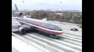 Plane Crash Landing On Highway [upl. by Cecil359]