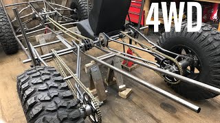 Installing the Chains on the Mini 4WD Trophy Truck Project  Part 4 [upl. by Nnayelsel212]