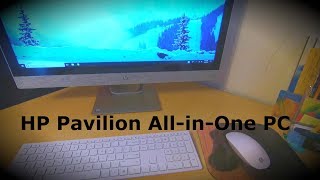 Unboxing and Review of HP Pavilion AllinOne 27quot Touchscreen PC [upl. by Airekal]