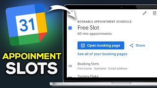 How To Create Google Calendar Appointment Slots [upl. by Tessi]