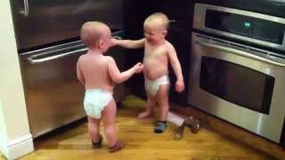 Talking Twin Babies  PART 2  OFFICIAL VIDEO [upl. by Viguerie]