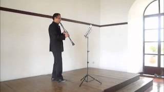 Soliloquies for Solo Clarinet Leslie Bassettwmv [upl. by Alenas]