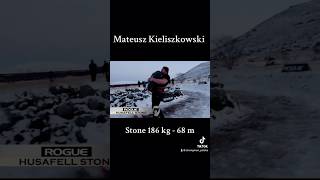 Mateusz Kieliszkowski najlepszy w trzecim konkursie Magnusson Classic strongman kieliszkowski [upl. by Erminna]