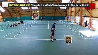 Christophe 56 vs Jacques 36  Interclub 35  Extrait  11112016 [upl. by Atrice]