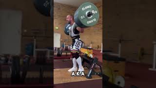 Is this the HEAVIEST BULGARIAN SPLIT SQUAT ever 🦵 shorts lifting [upl. by Bopp]