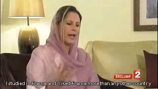 Aisha Gaddafi interview english subtitles YouTubeflv [upl. by Ylremik186]