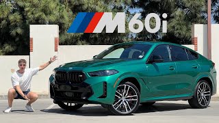 2024 BMW X6 M60I  Incredible V8 AND Incredible Luxury [upl. by Yalhsa]