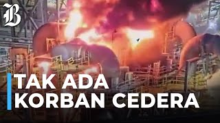 Kebakaran Smelter Freeport Terkendali Produksi Dihentikan Sementara [upl. by Paschasia802]