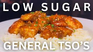 Low Sugar General Tsos Chicken  Better Than Takeout No Refined Sugar [upl. by Snebur]