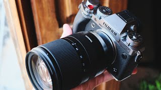 Tamron 1770mm F28 Review On Fujifilm XT5 [upl. by Lertnom]