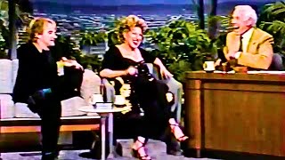 Second to Last Tonight Show with Johnny Carson on May 21 1992 Robin Williams  Bette Midler 🎥 🎤 📺 [upl. by Donald]