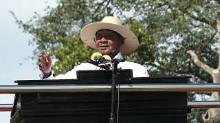 GEN MUSEVENI FULL SPEECH IN MASINDI WESTERN REGION [upl. by Atsyrc]