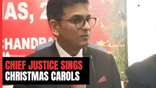 Chief Justice Sings Carols At Christmas Event In Supreme Court [upl. by Ainna]