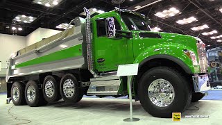 2022 Kenworth T880 S Dump Truck  Walkaround Interior Exterior Tour [upl. by Weir]