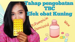 Tahap pengobatan Tuberkulosis TBC dan efek obat TBC kuning [upl. by Ruvolo]