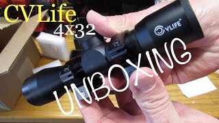 CVLife 4x32 Scope Unboxing amp First Impressions [upl. by Salvucci]