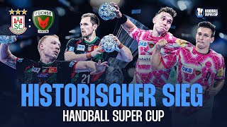 FURIOSER Saisonauftakt I SCMagdeburg vs FuechseBerlin beim Handball Super Cup [upl. by Aiet]