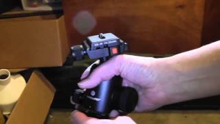 Removing Removal Take OFF Vanguard Alta 263 Tripod Pan Head Ball Head [upl. by Tolmann]