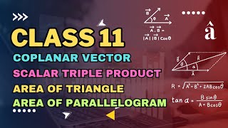 Coplanar Vectors Scalar Triple Product amp Area Calculations  Class 11 Physics Explained [upl. by Dorolice]