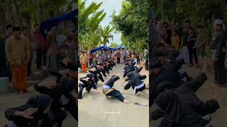 Palang Pintu pernikahan dengan Tema Pencaksilat PSHT shorts psht [upl. by Cestar]