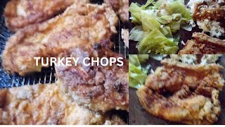 Fried Turkey Chops [upl. by Panthia]