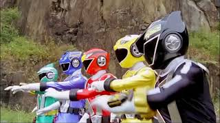 Gekiranger vs go onger henshin amp roll call [upl. by Bride]