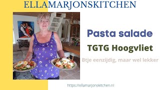 Pasta salade TGT Hoogvliet btje eenzijdig maar wel lekker [upl. by Corso]